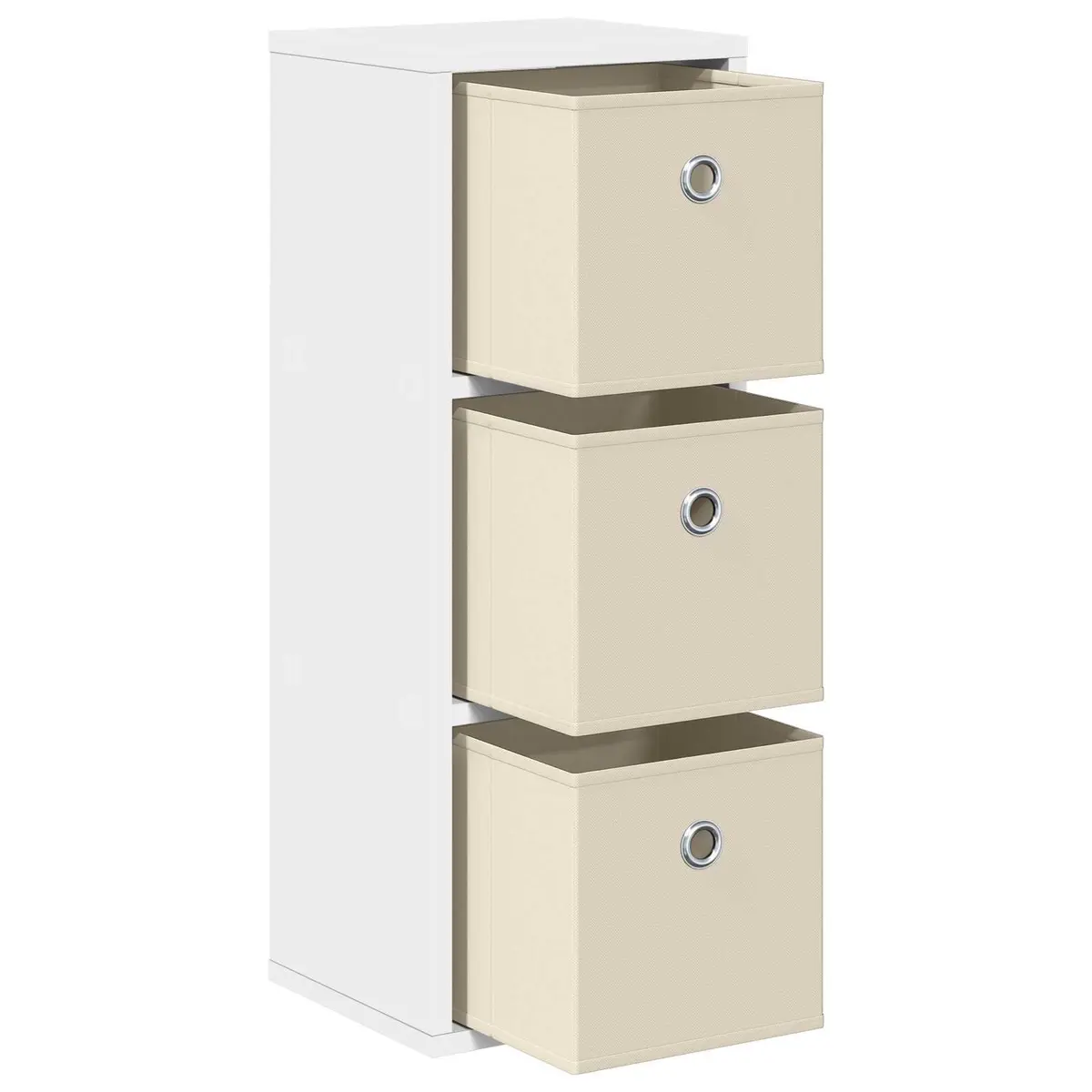 White Sideboard with Drawer for Home Use