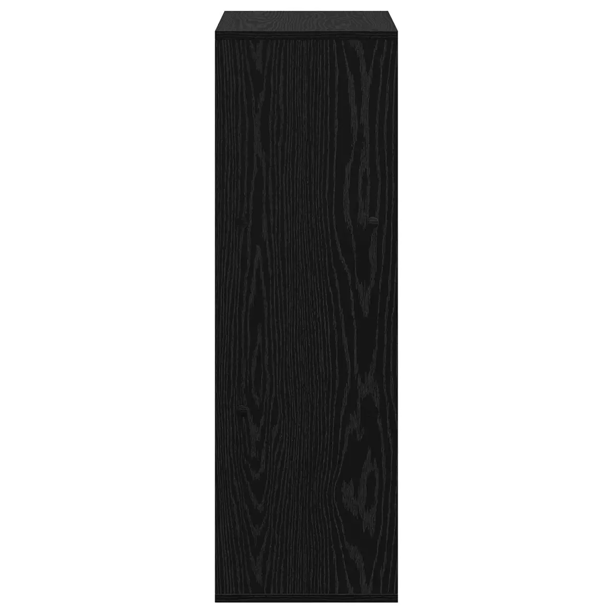 Sideboard Engineered Wood 35 x 32 x 99.5 cm Black Oak Storage Cabinet