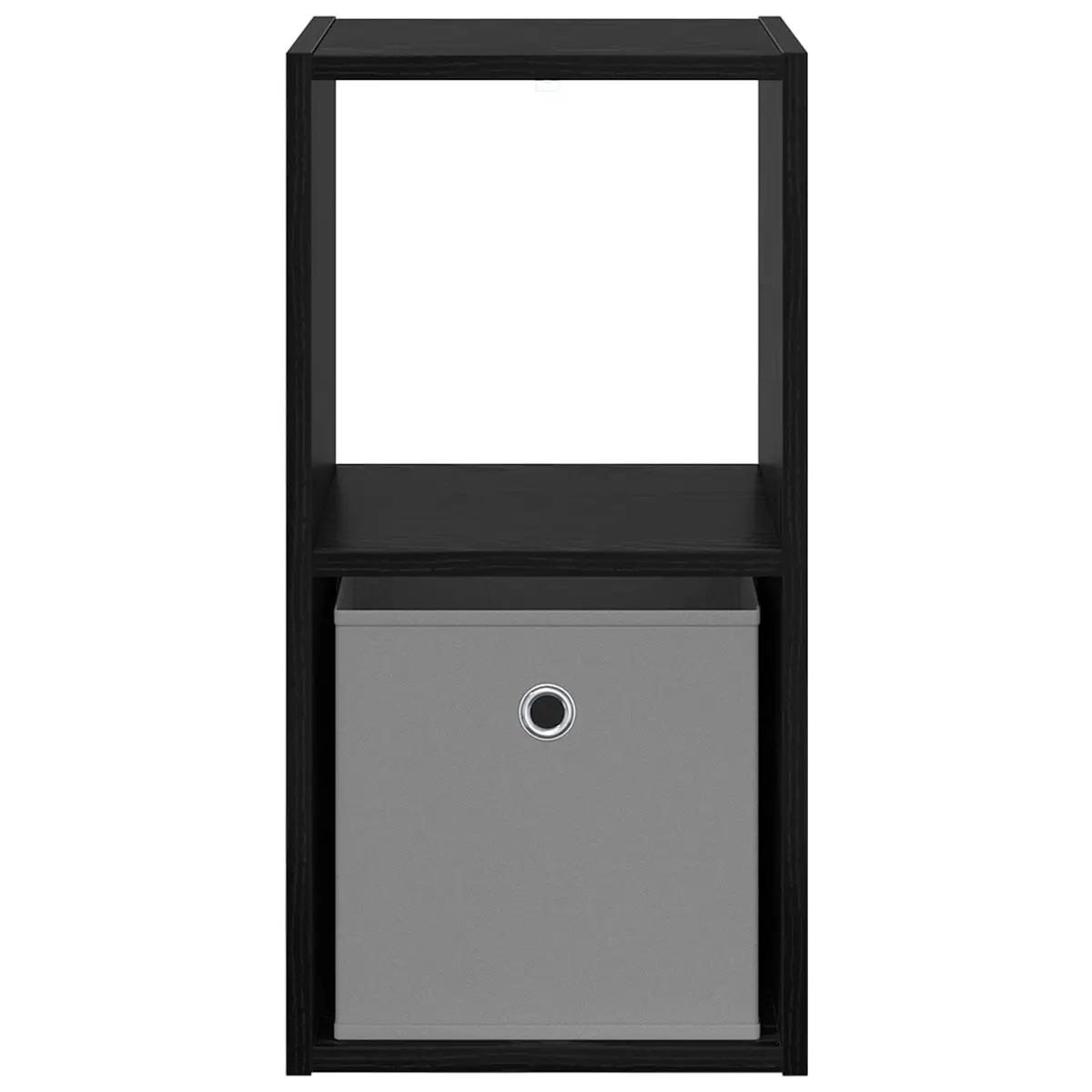Black Nightstand with Drawer for Various Home Uses