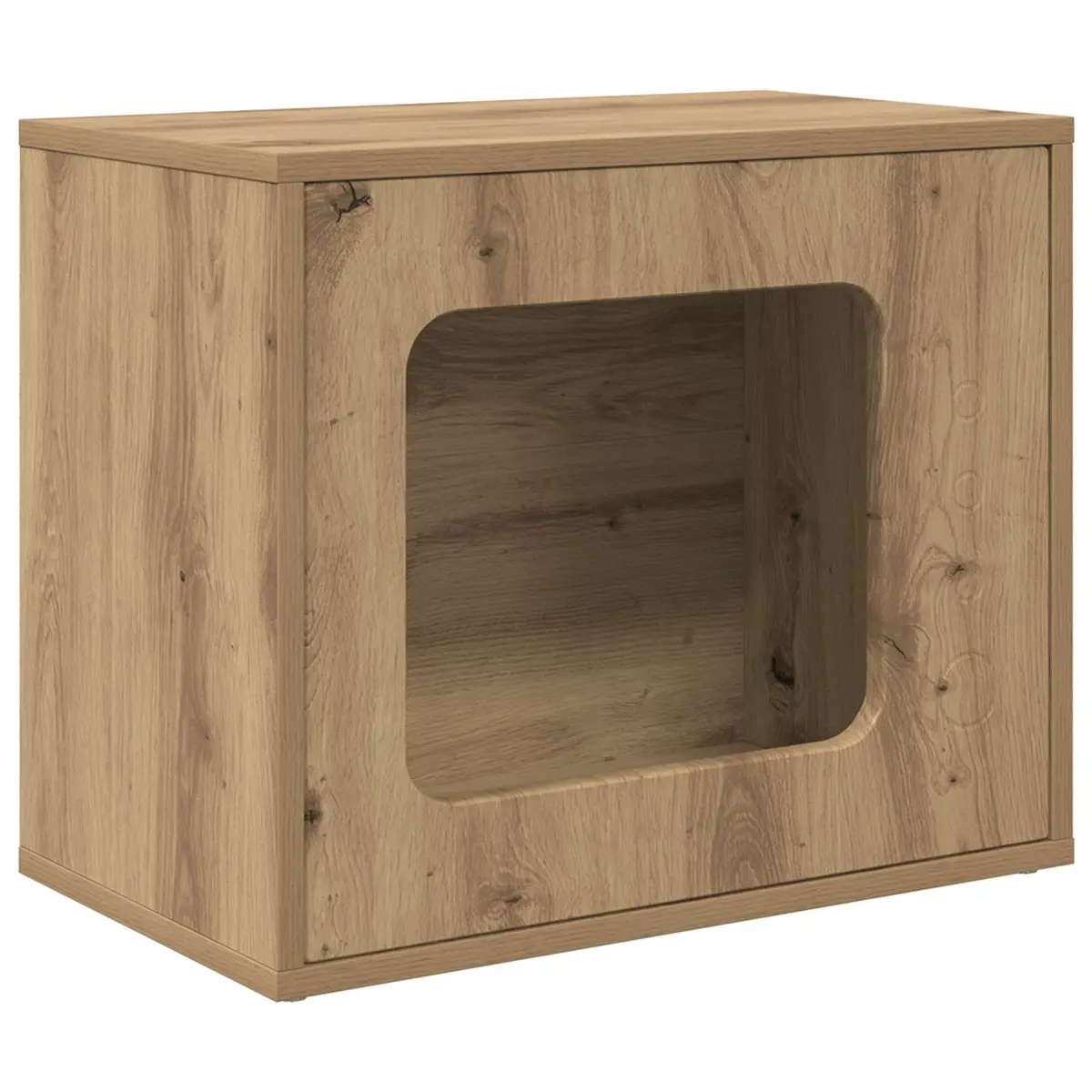 Cat House Engineered Wood Rectangular 51 x 30 x 42.5 Brown