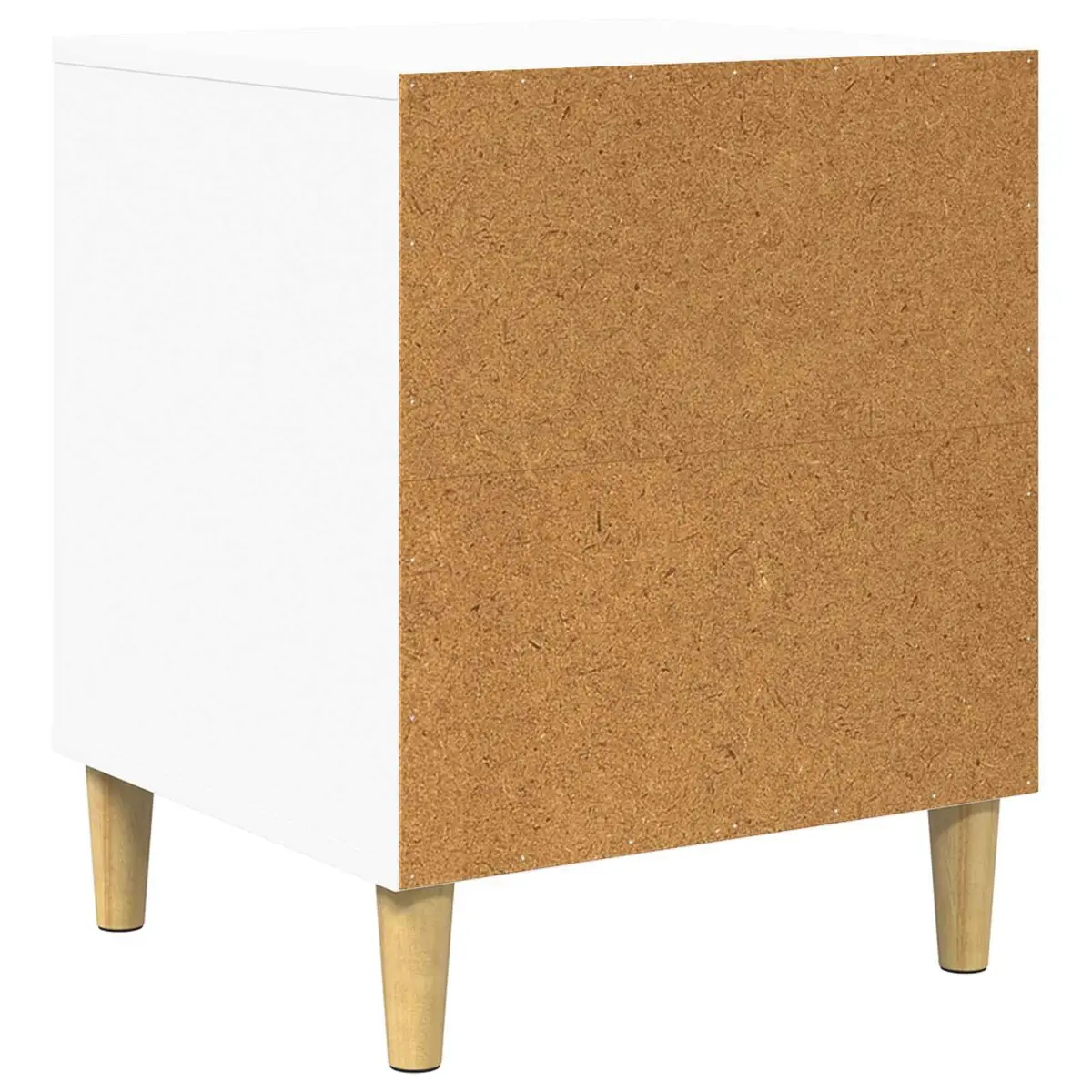 Cat House Indoor Modern Rectangular Engineered Wood Pet Furniture White