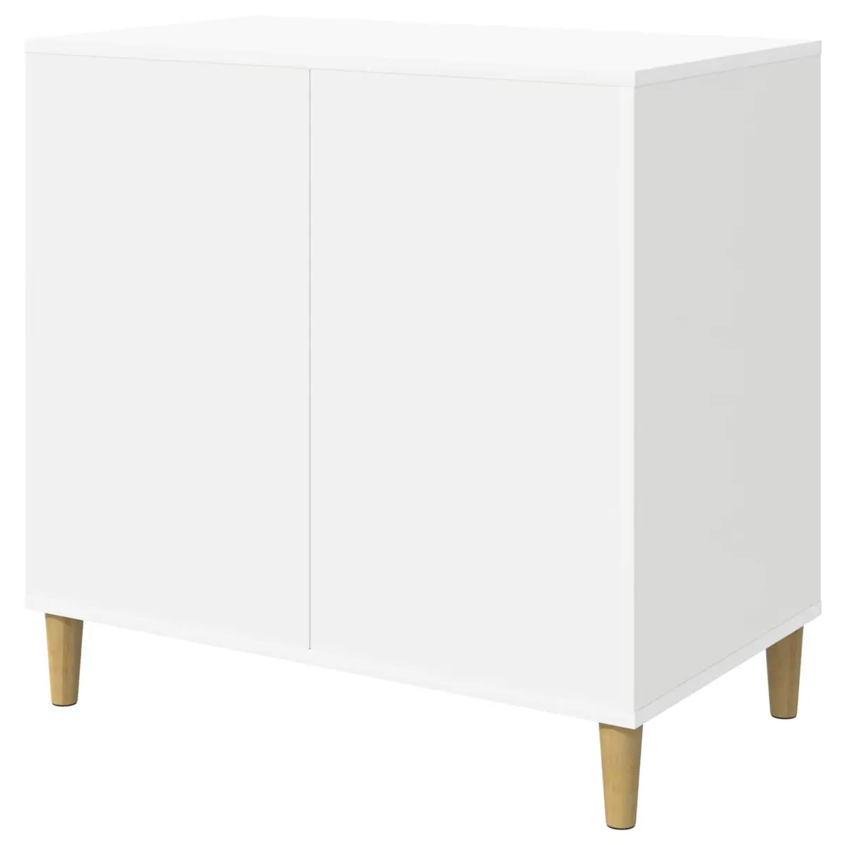 Cat House Engineered Wood Indoor White Hideaway Shelter