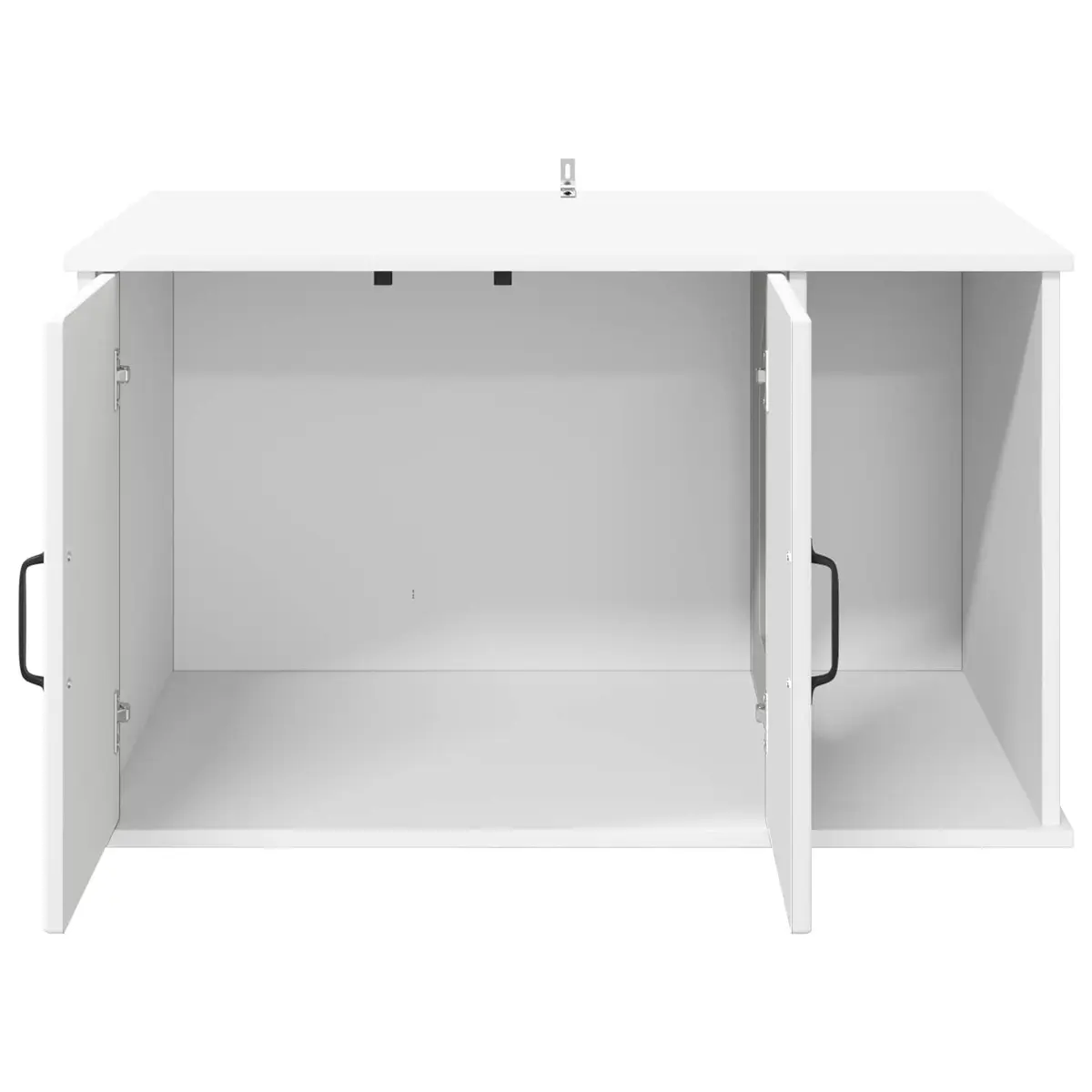 Cat House Engineered Wood Rectangular 85 x 55 x 50 cm White