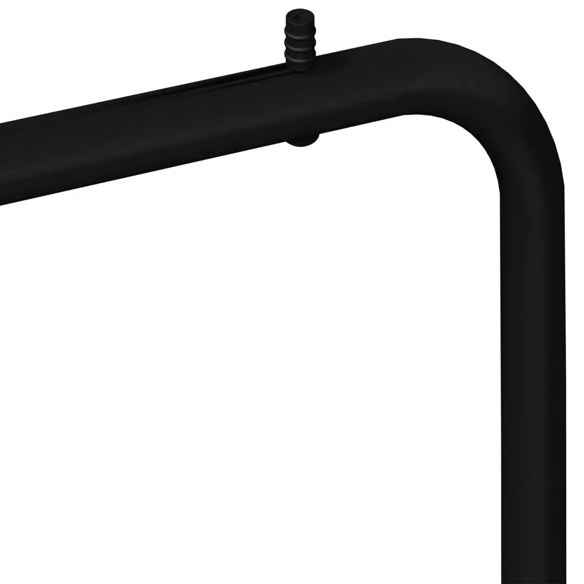 Clothes Rack Solid Pine Wood Modern 113 x 40 x 157.5 cm White Black