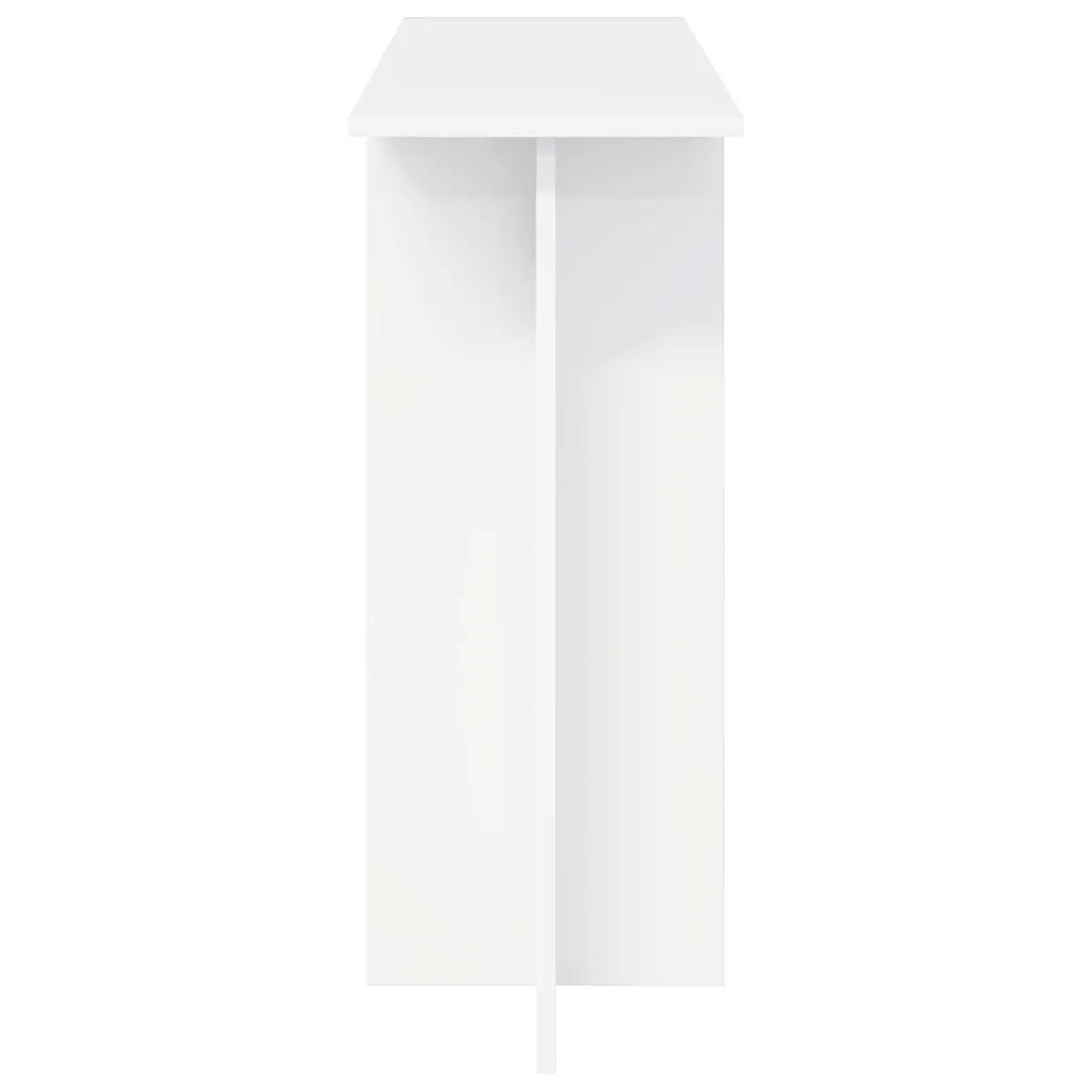 Console Table White 100x30x75cm Modern Hallway Entryway Living Room Accent