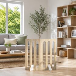 Practical Indoor Dog Gate for Living Rooms and Hallways