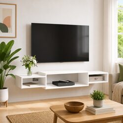Practical Wall-Mounted Storage for Any Room 140x28x21cm