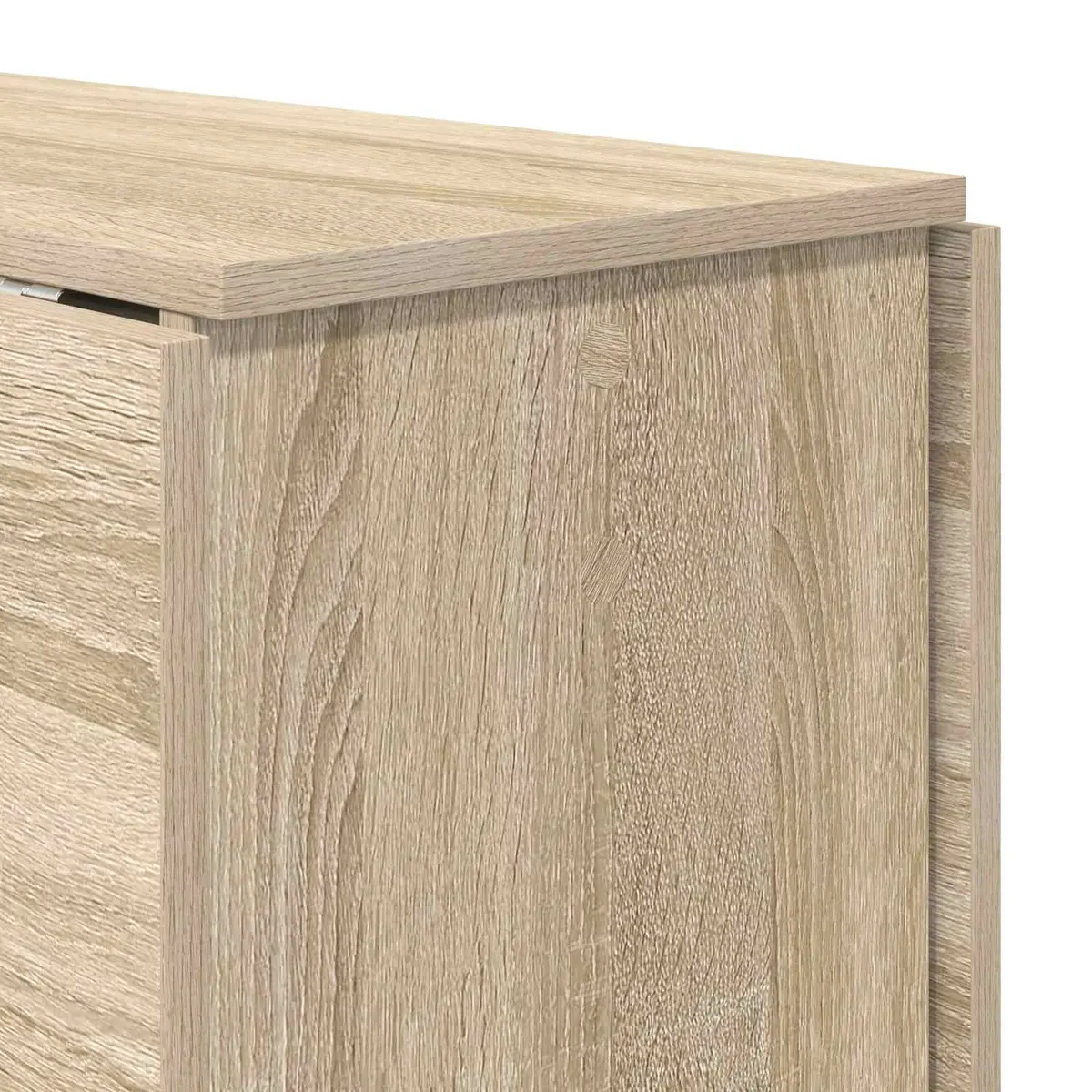 Dining Table Extendable Folding Tabletop Engineered Wood 138x70cm Brown