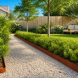 Practical Steel Edging for Diverse Garden Layouts - 10 pcs