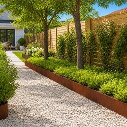 Flexible Lawn Edging: Ideal for All Garden Shapes - 10 Segments