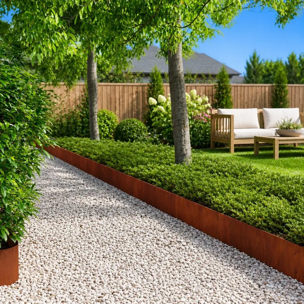 Steel Lawn Edging for Various Garden Needs