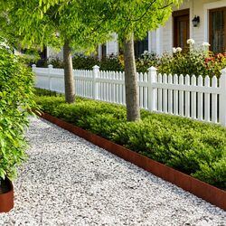 Practical Steel Lawn Edging for Home Gardening - 20 pcs