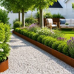 Practical Garden Edging for Home Use - 20 Flexible Pieces