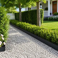 Practical Steel Edging for Your Garden Pathways