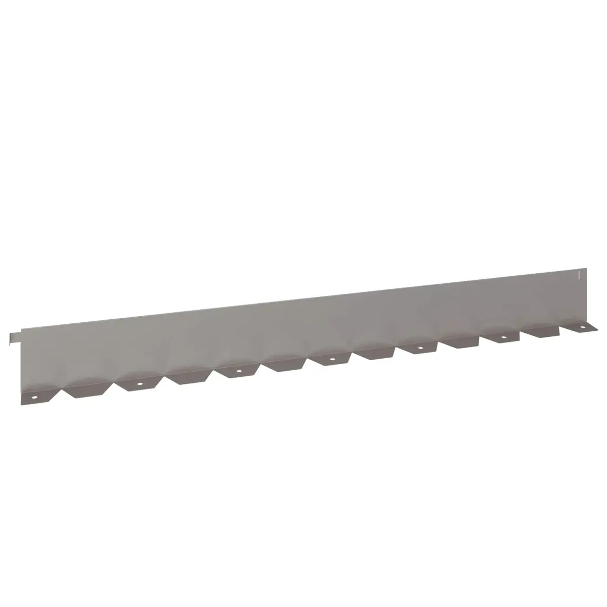 Garden Lawn Edging Steel Flexible 20 Pieces Rusty Brown Landscape Border