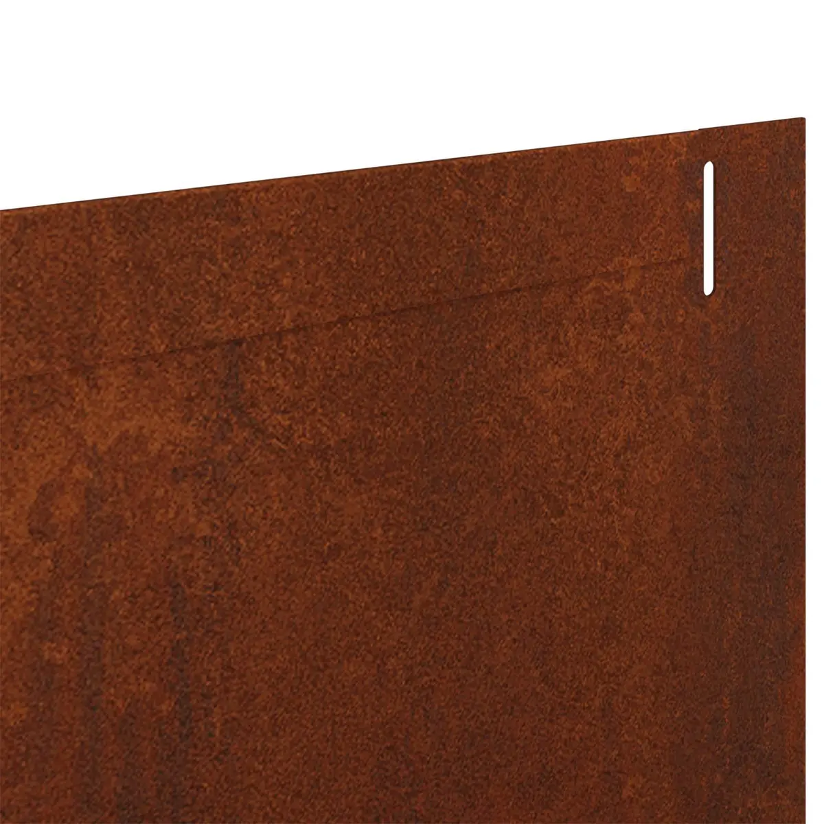 Garden Lawn Edging Steel Flexible 20 Pieces Rusty Brown Landscape Border