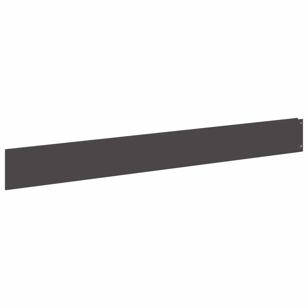 Lawn Edging Steel 100x12cm Black Powder-Coated 10 Piece
