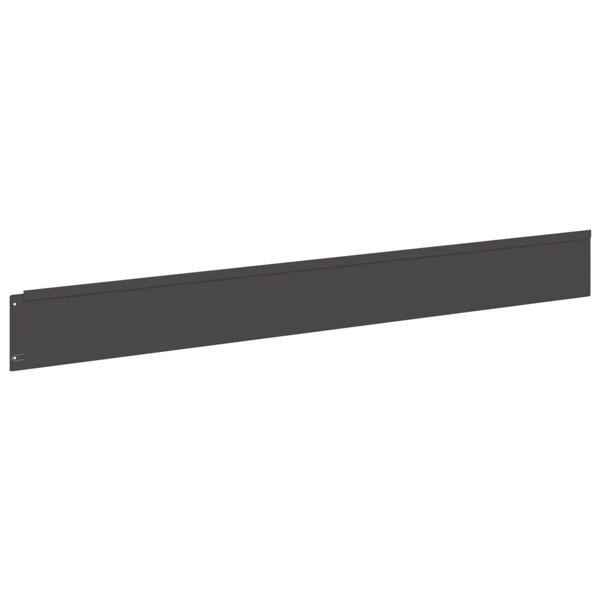 Lawn Edging Steel 100x12cm Black Powder-Coated 10 Piece