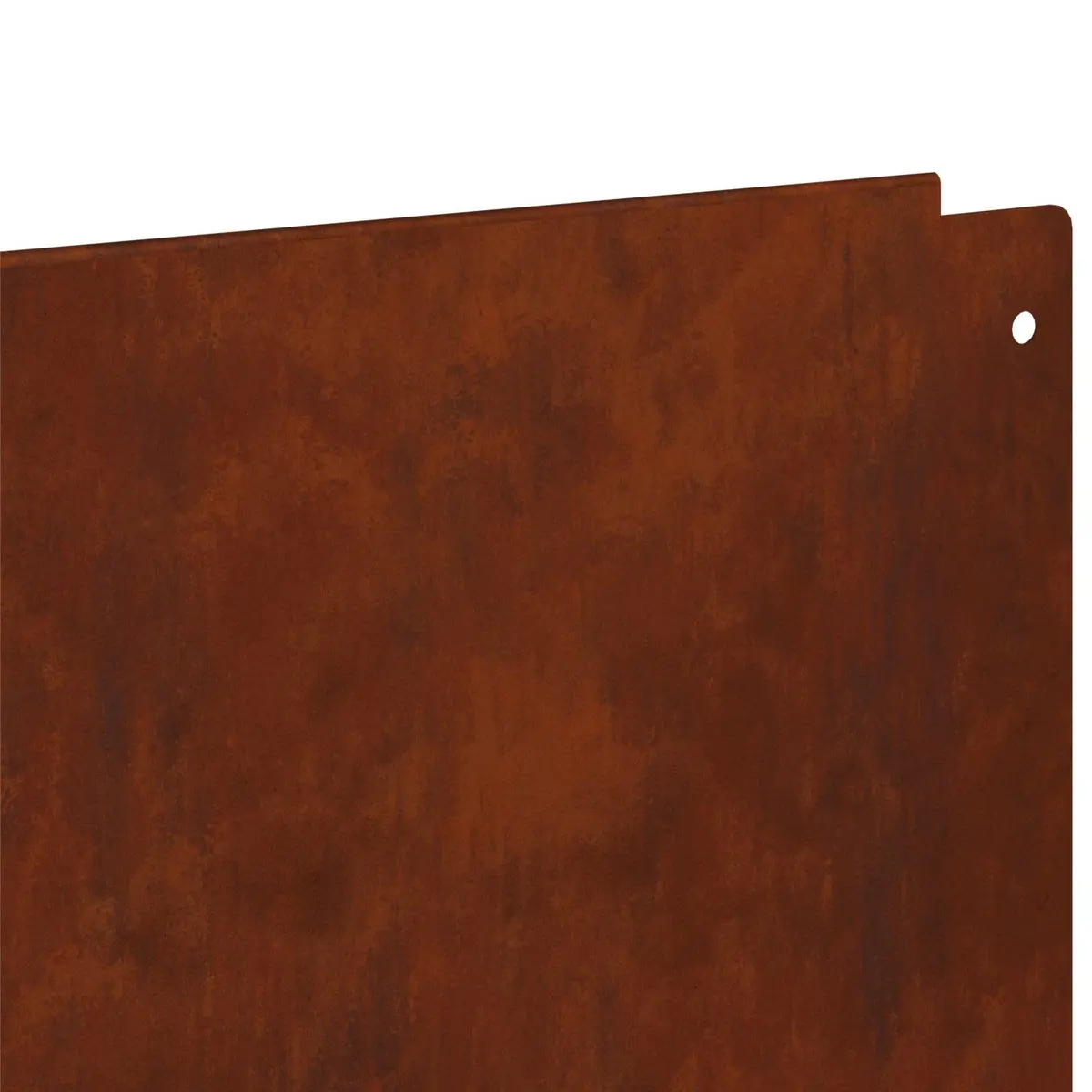 Garden Edging Steel Rusty Top Fold 100x12cm 20 Pieces for Lawn and Garden Borders