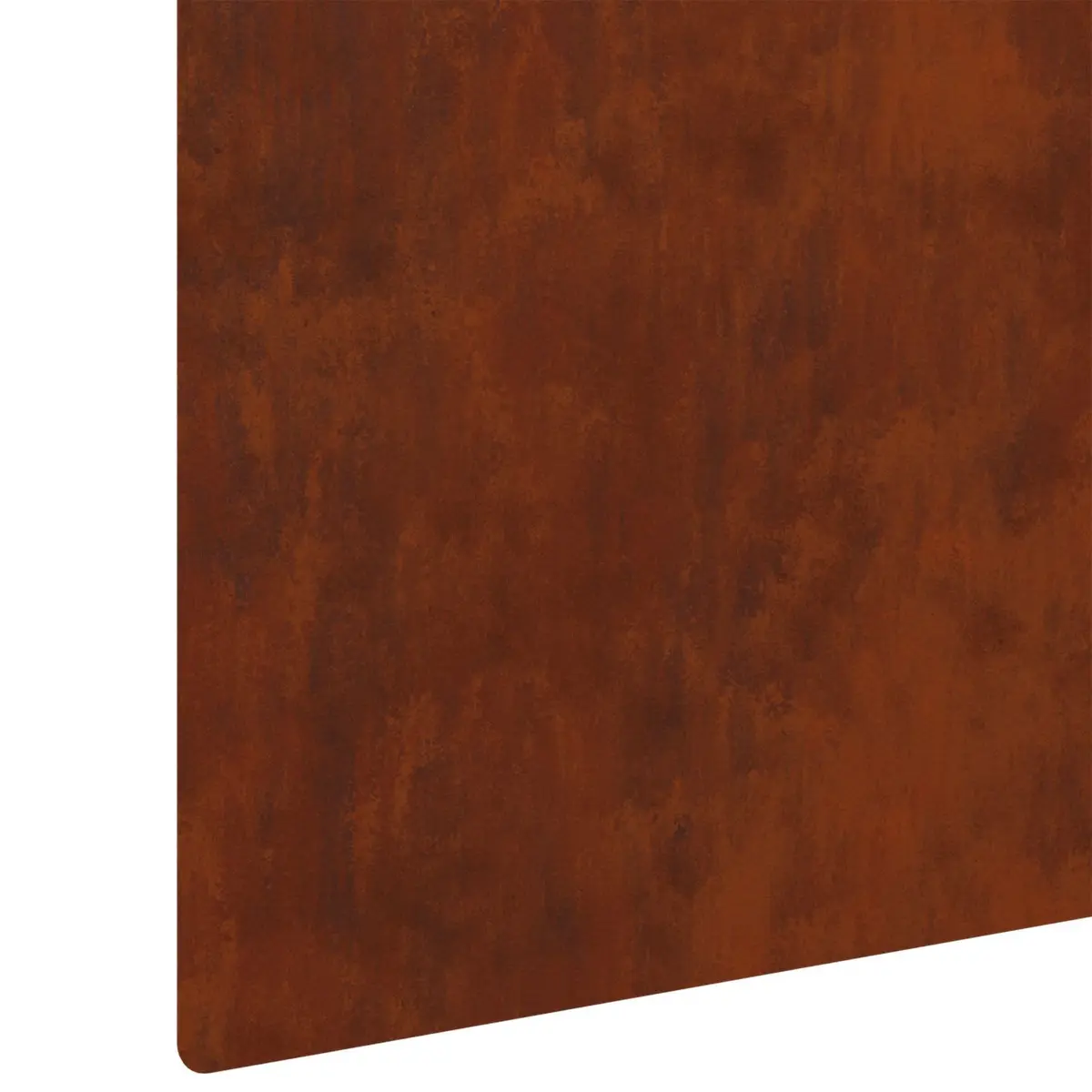 Garden Edging Steel Rusty Top Fold 100x12cm 20 Pieces for Lawn and Garden Borders