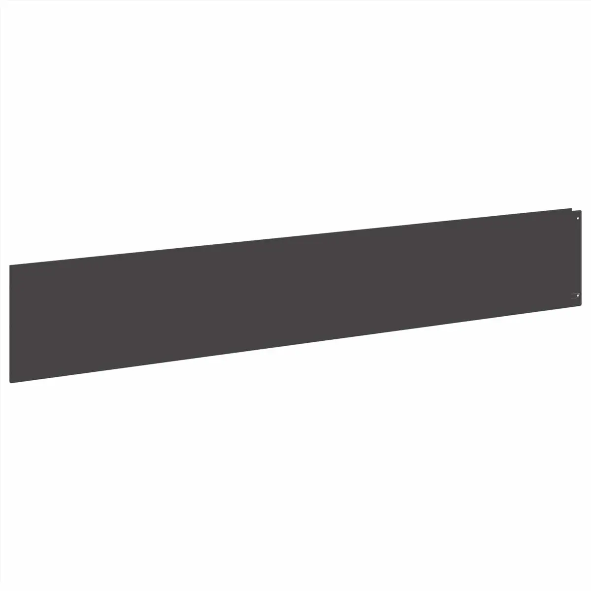 Garden Lawn Edging Steel Powder-coated Black 100x18cm 10 Piece