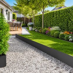 Practical Steel Garden Edging for Various Outdoor Uses