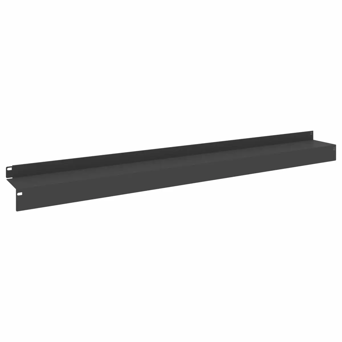 Steel Landscape Edging Borders 10 Piece Powder-Coated Black Outdoor Garden 100 x 10 x 8 cm