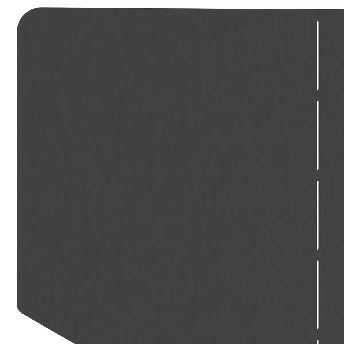Garden Lawn Edging Steel Border Fencing 100 x 45 cm Black 4 Pieces