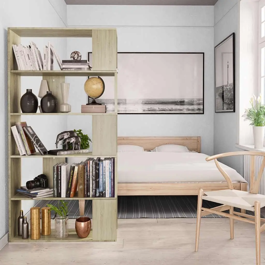 Brown Book Cabinet for Home Organization