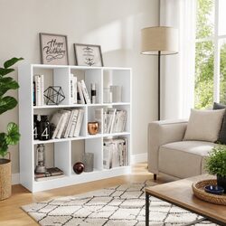 Functional White Bookcase for Your Home