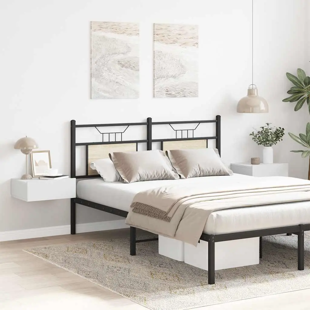Wall-Mounted Nightstands Engineered Wood White 2 Piece Compact Storage Bedside Tables