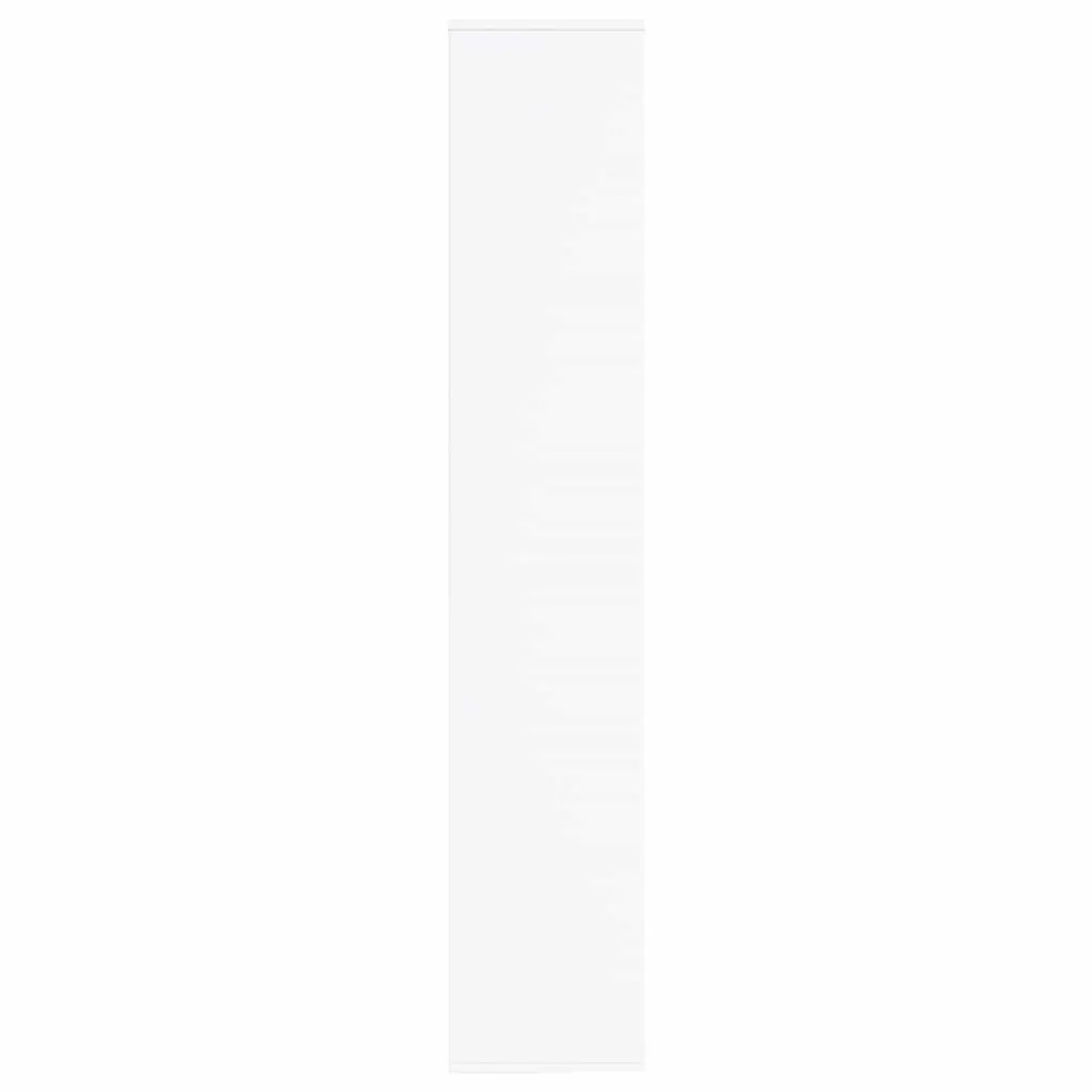 Shoe Cabinet Engineered Wood 54x34x183cm White 22 Compartments