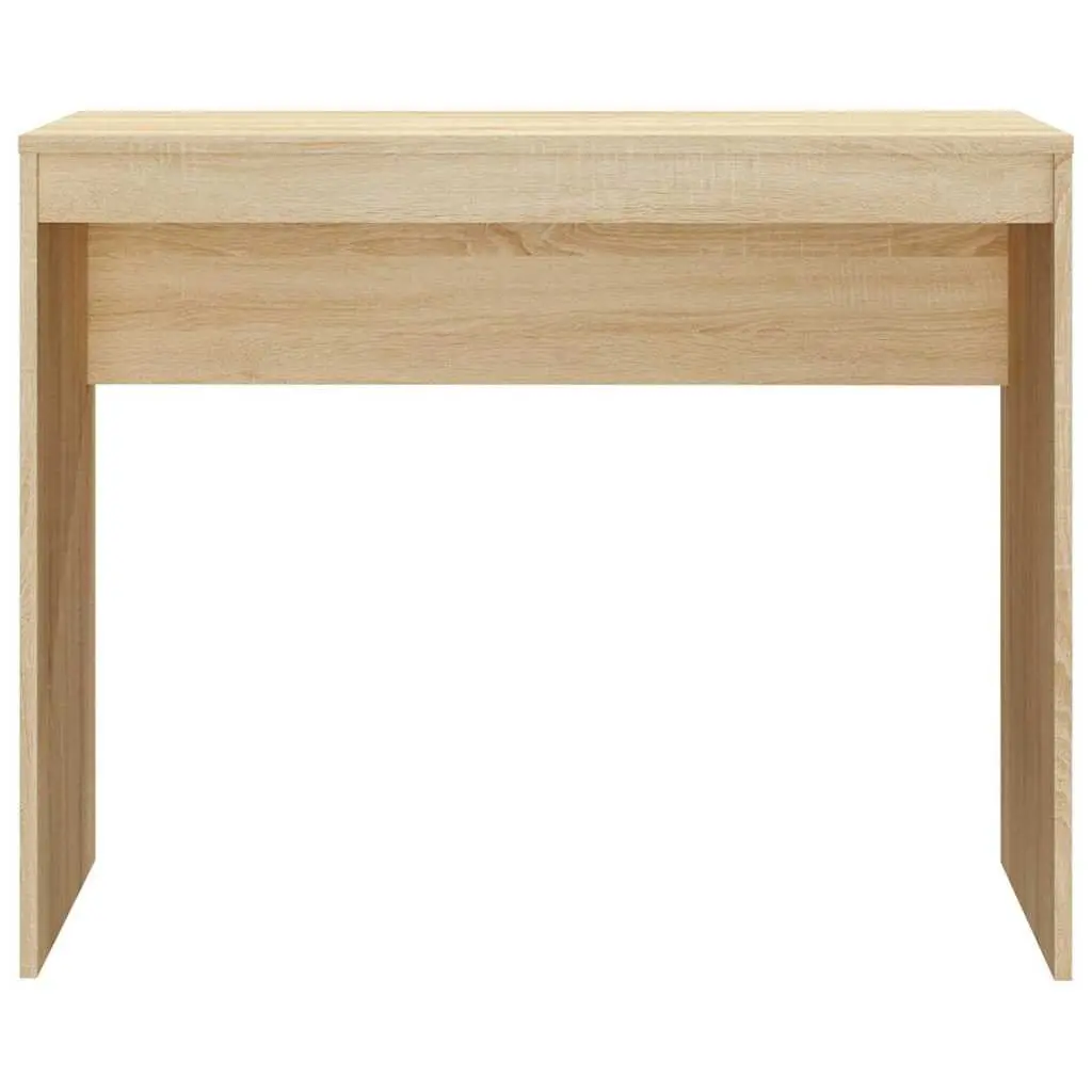 Desk Engineered Wood 90x40x72 cm Brown Office Study Workstation Console Table