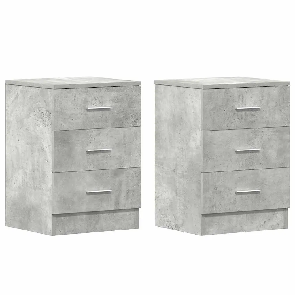 Grey Nightstand for Real Home Use