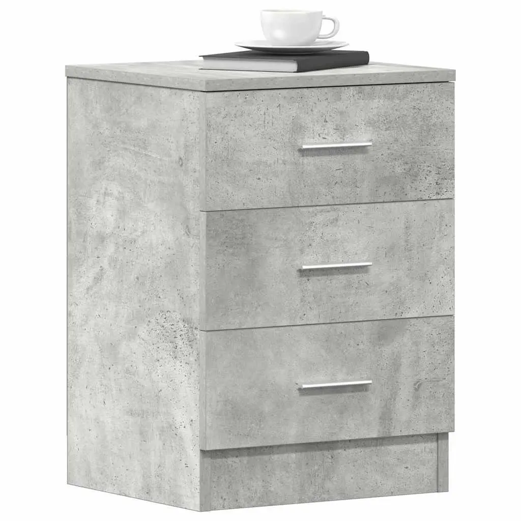 Grey Nightstand for Real Home Use