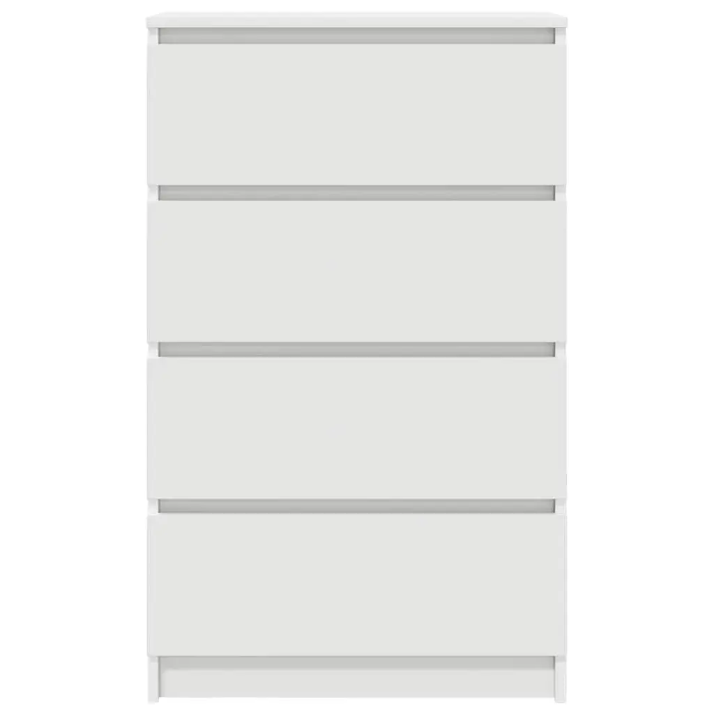Sideboard White Storage Cabinet Engineered Wood Buffet Console Table Living