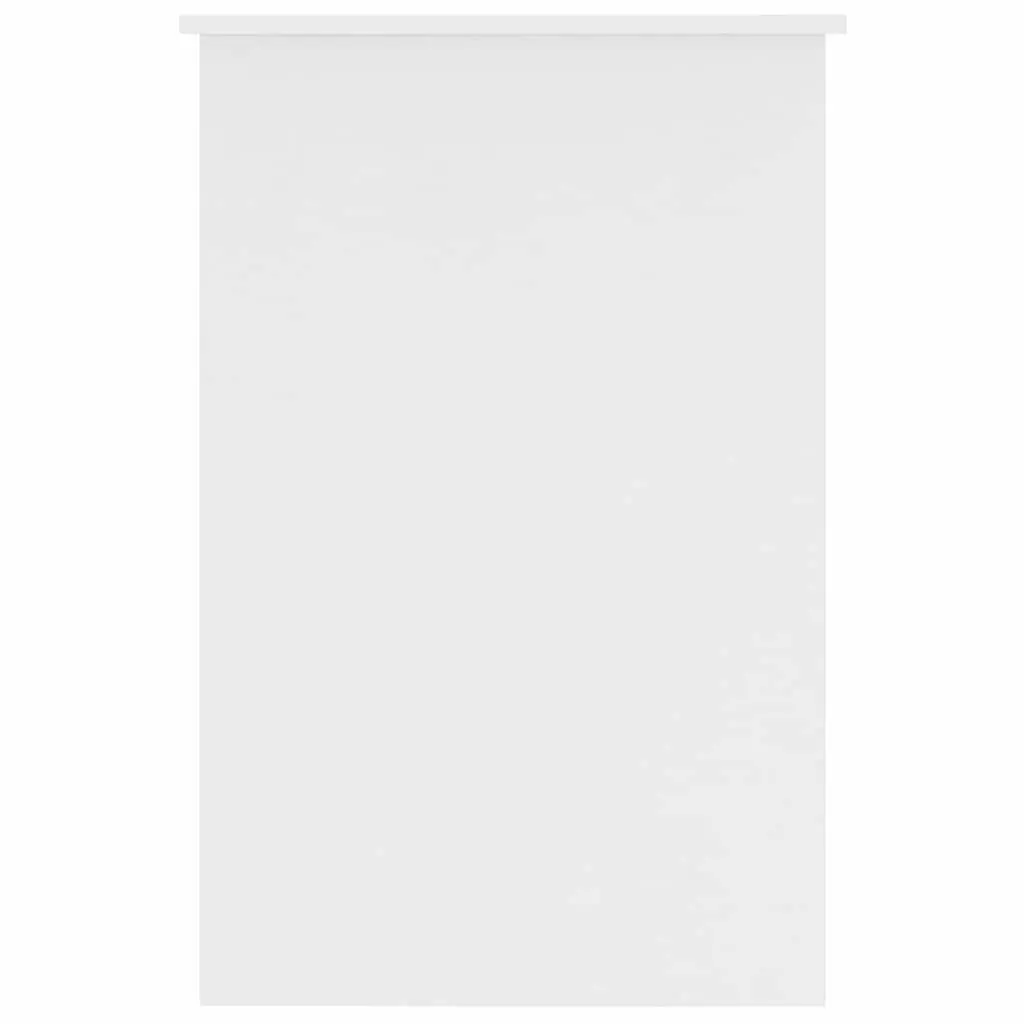 White Office Desk with Drawer Study Writing Table Computer Workstation Storage