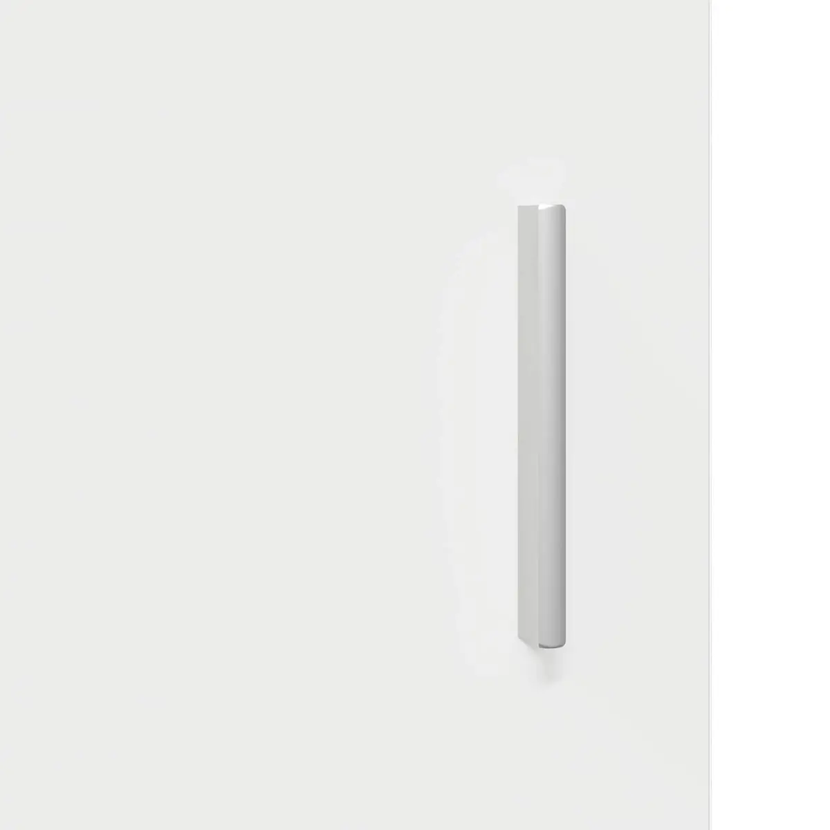 White Storage Cabinet Engineered Wood 98.5 x 33 x 80 cm Sideboard for Dining Room Hallway Furniture