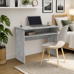 Computer Desk with Organizing Shelf for Home Office