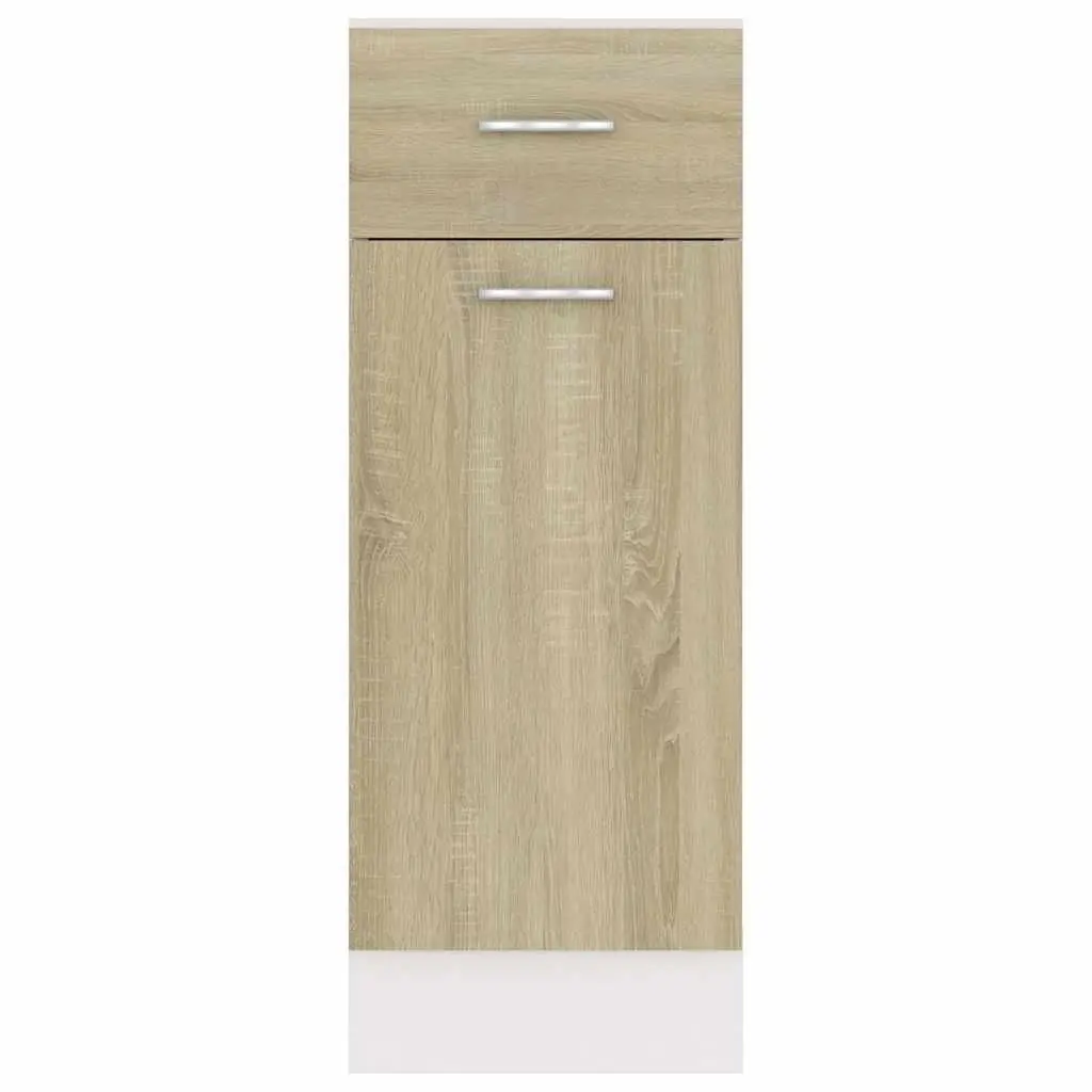 Drawer Bottom Cabinet Engineered Wood 30W x 46D x 81.5H cm Brown