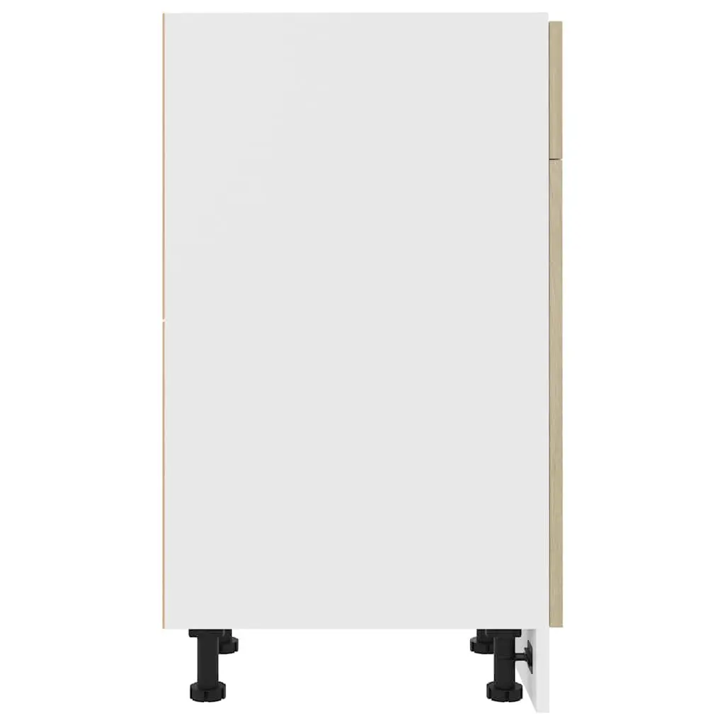 Drawer Bottom Cabinet Engineered Wood 30W x 46D x 81.5H cm Brown