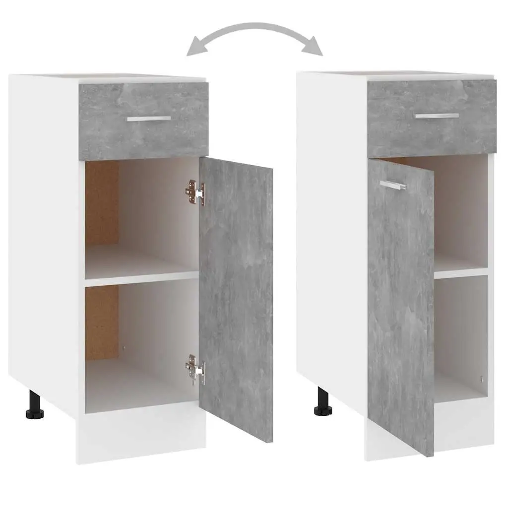 Grey Cabinet for Organised Kitchen Spaces