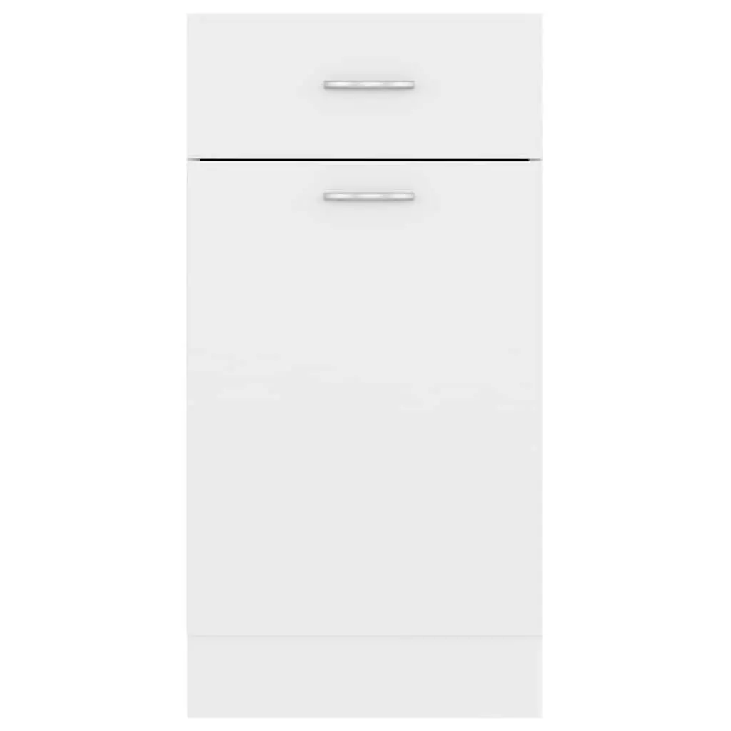 White Kitchen Sideboard for Organised Living 40x46x81.5cm