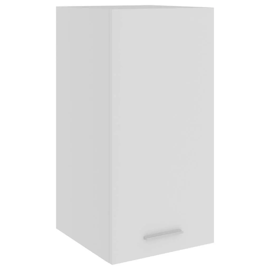 Wall-Mounted Cabinet Engineered Wood 29.5x31x60cm White Efficiently Organises Kitchen Space