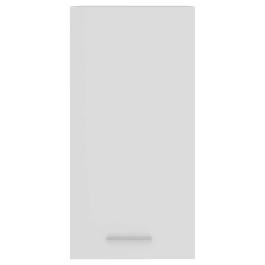 Wall-Mounted Cabinet Engineered Wood 29.5x31x60cm White Efficiently Organises Kitchen Space