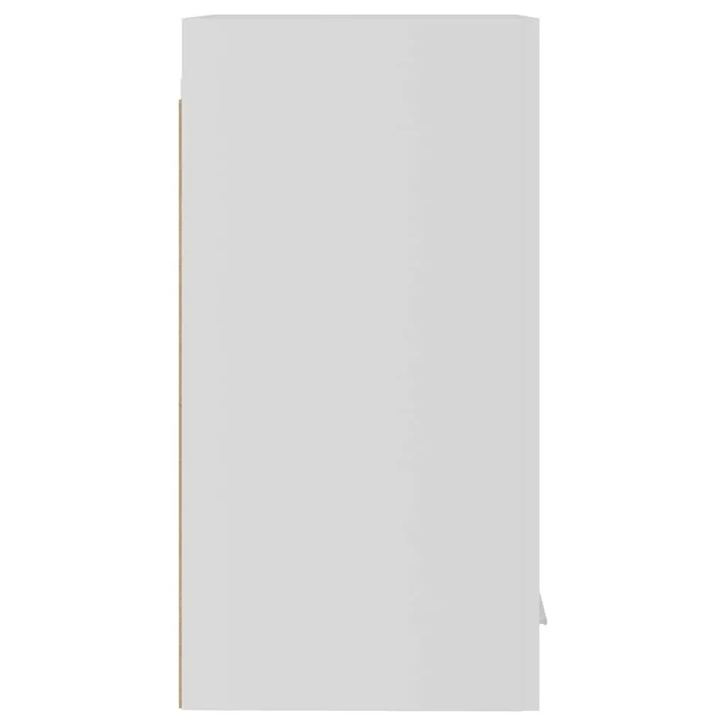 Wall-Mounted Cabinet Engineered Wood 29.5x31x60cm White Efficiently Organises Kitchen Space