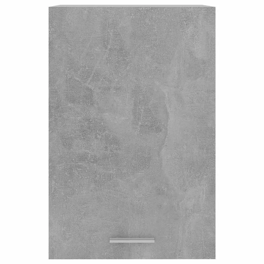Grey Kitchen Hanging Cabinet with Two Shelves