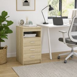 Versatile Drawer Cabinet with Open Shelf for Home Use