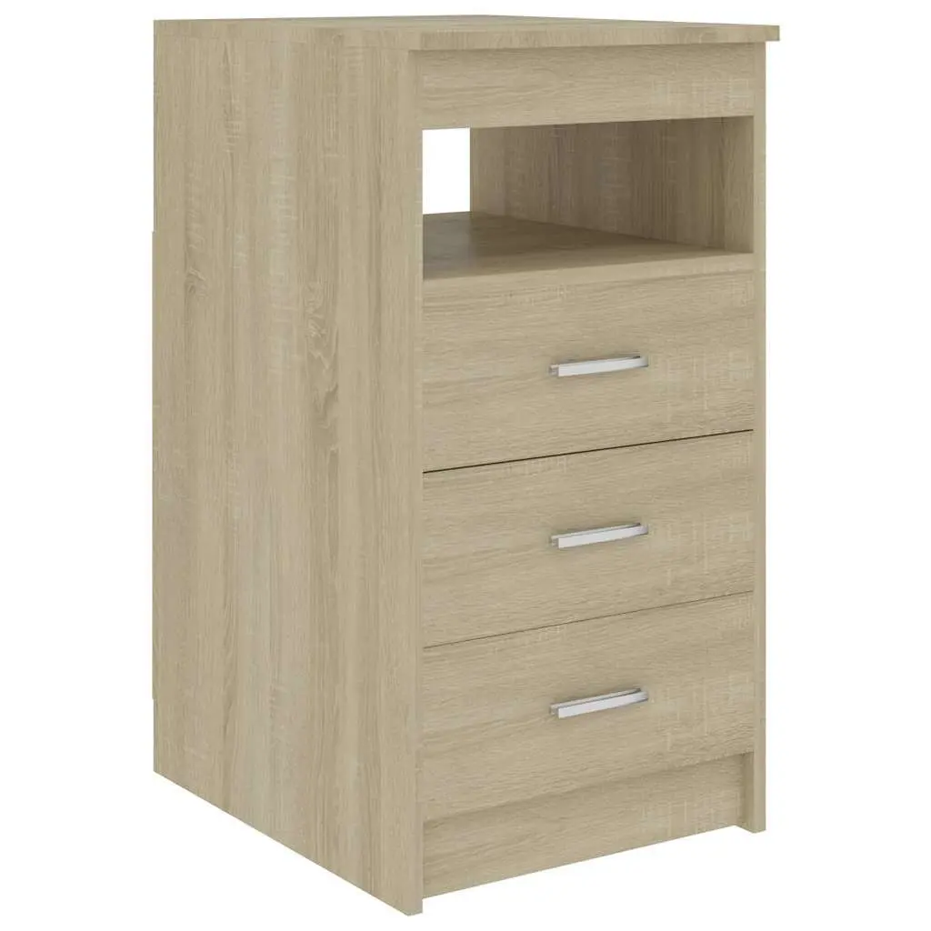 Drawer Cabinet Engineered Wood 40 x 50 x 76 cm Brown