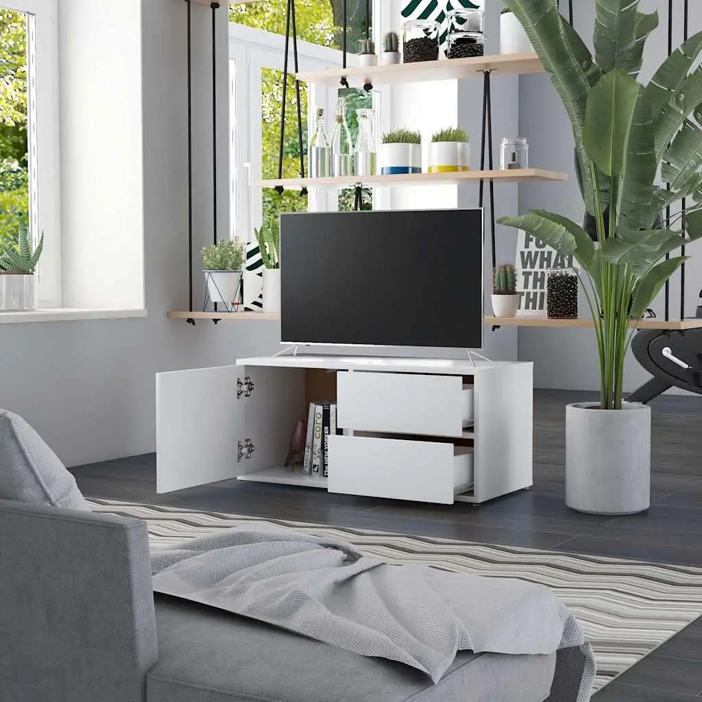 White TV Cabinet for Home Organization
